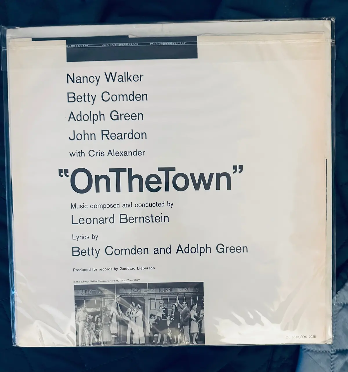 On The Town - Original Cast Recording Lp Vinyl Used 2