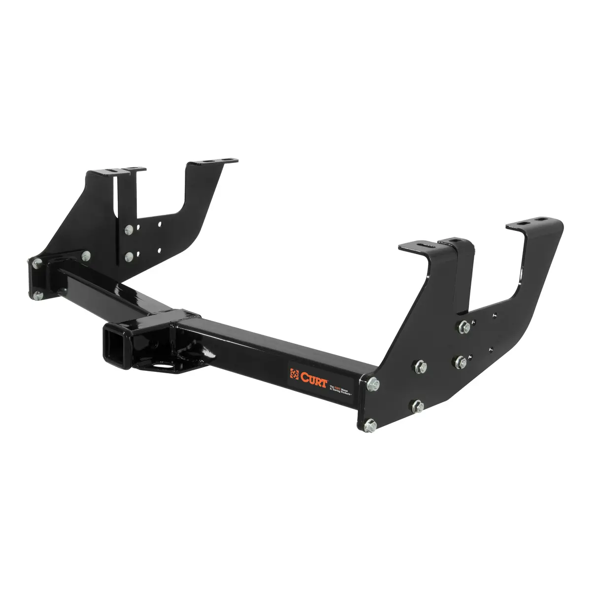 Curt 13901 Multi-Fit Class 3 Hitch Adjustable Hitch Receiver, 2-Inch Receiver, 5,000 Lbs. For Select Chevrolet, Ford And Gmc Vehicles 1
