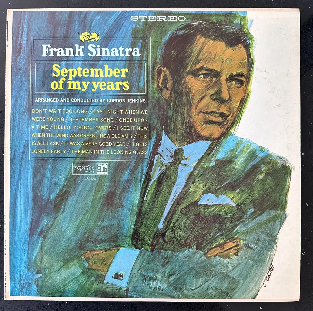 Frank Sinatra Vinyl - September Of My Years Lp - Used 1