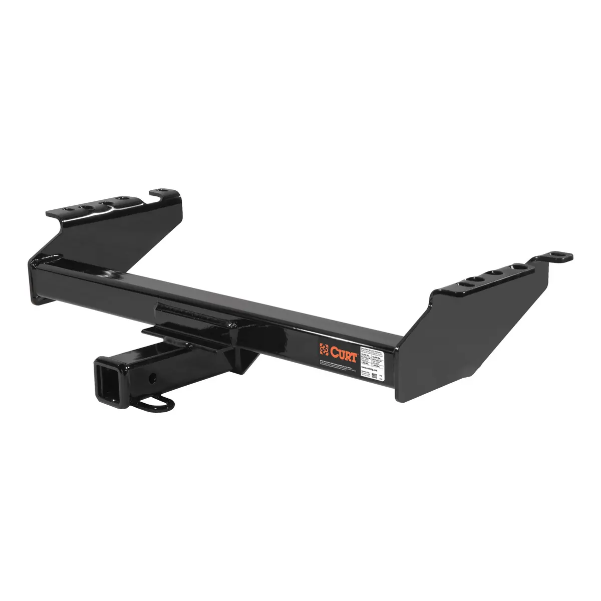 Curt 14001 Class 4 Trailer Hitch, 2-Inch Receiver, Drilling Required, Select Dodge D-Series, Ram, Ford F-Series Trucks 1