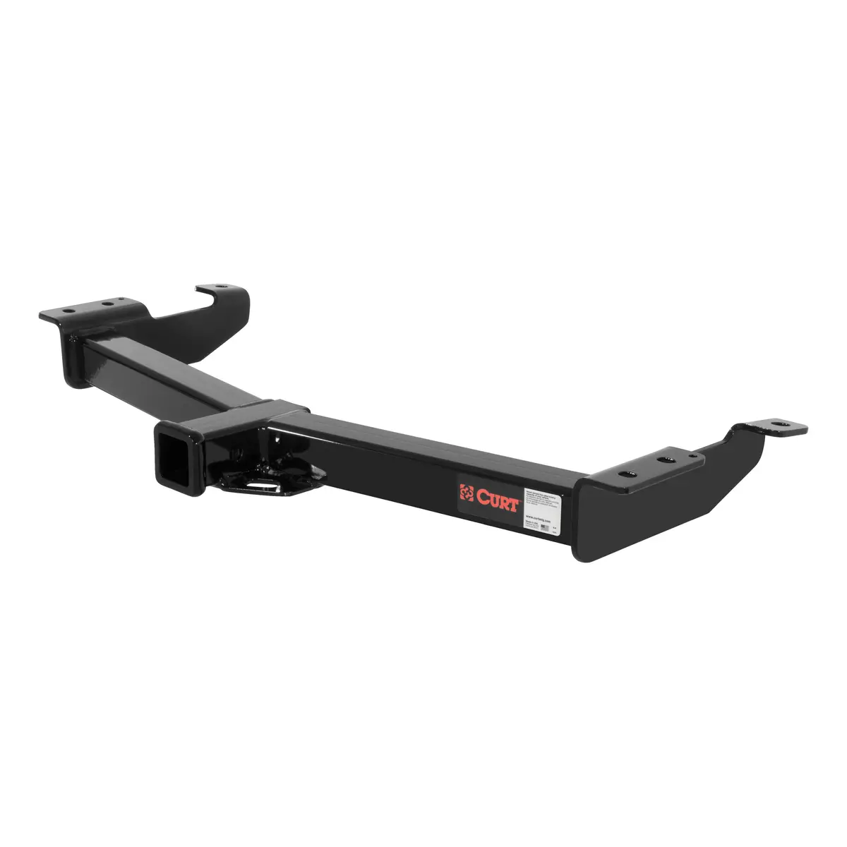 Curt 14055 Class 4 Trailer Hitch, 2-Inch Receiver, Select Ford E-150, E-250, E-350 Super Duty 1