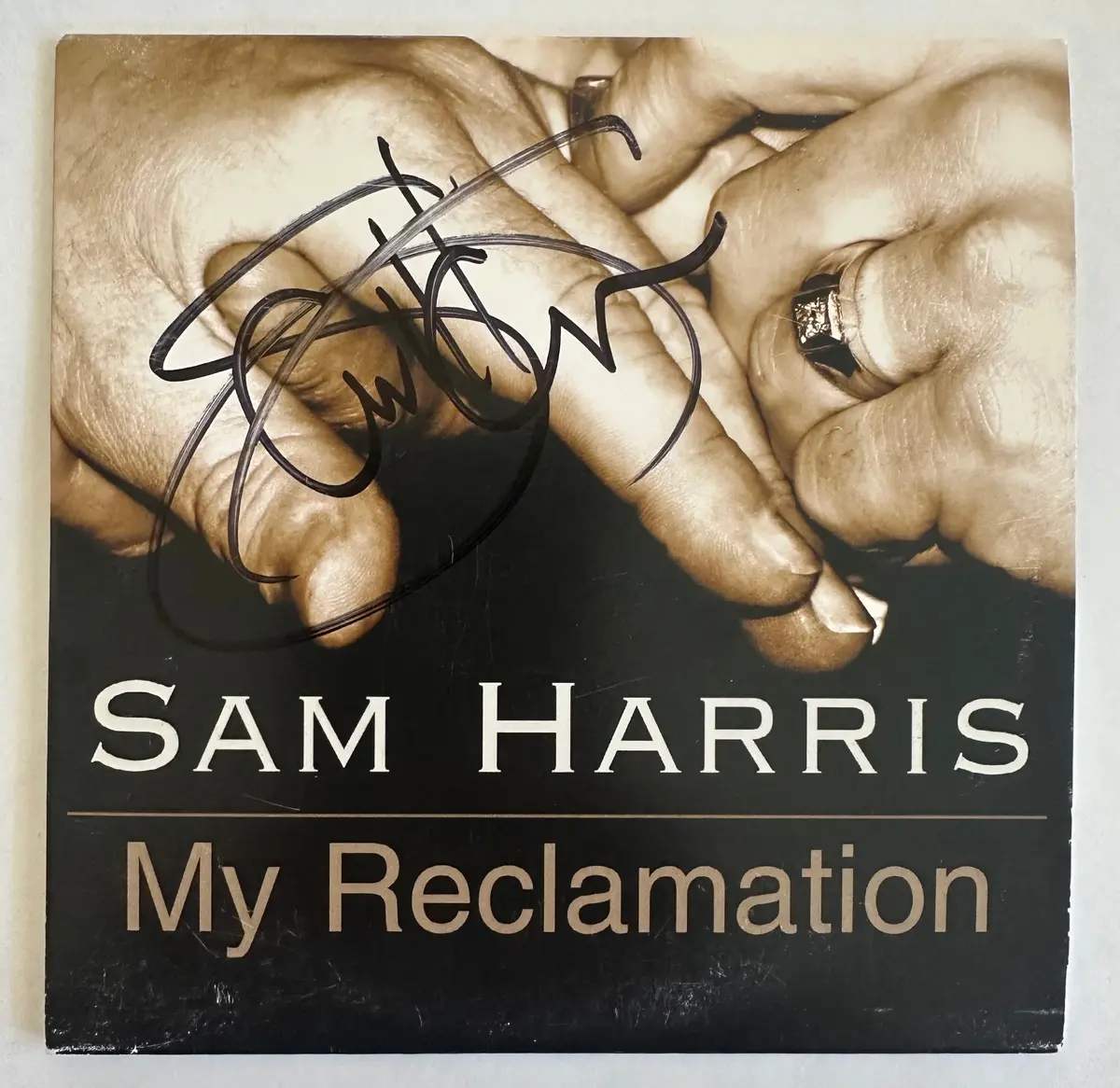 Sam Harris Autographed Promotional Cd Single "My Reclamation"  - 1