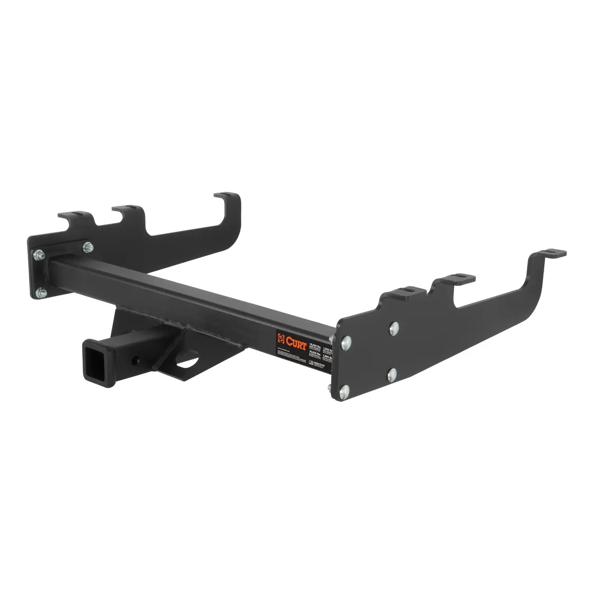 Curt 15510 Multi-Fit Class 5 Hitch Adjustable Hitch Receiver, 5-1/2-Inch Drop, 2-Inch Receiver, 15,000 Lbs. For Select Chevrolet, Dodge, Ford And Gmc Trucks 1