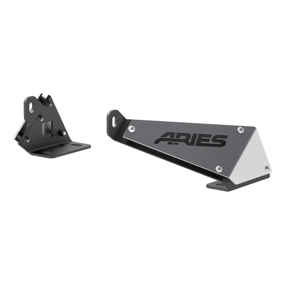 Aries 15912 Jeep Wrangler Jk Hood Light Brackets, Light Bar Sold Separately 1