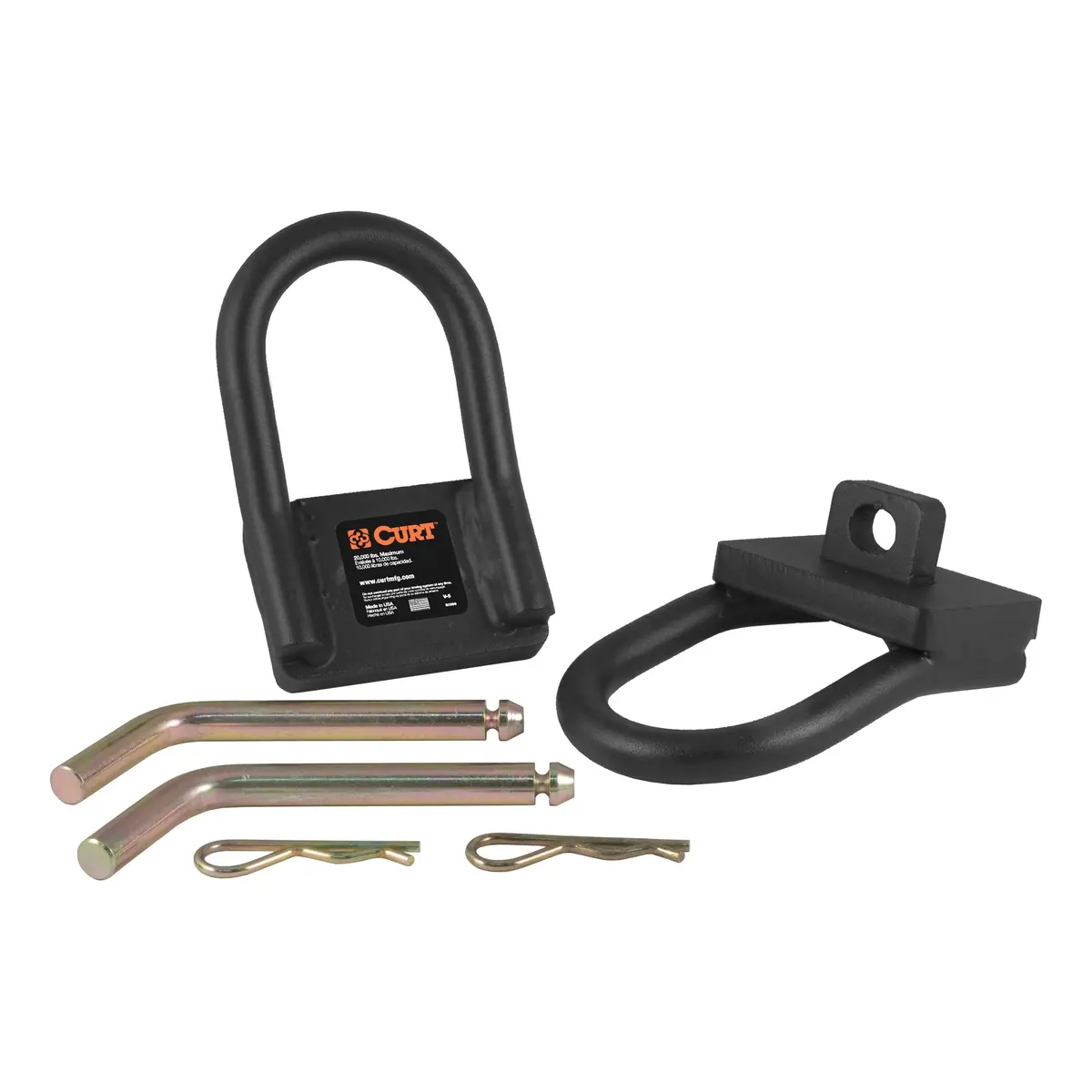 Curt 16000 5Th Wheel Safety Chain Anchors 1