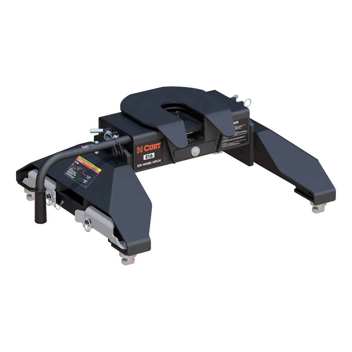Curt 16061 E16 5Th Wheel Hitch For Select Chevrolet, Gmc Puck System, 16,000 Lbs. 1