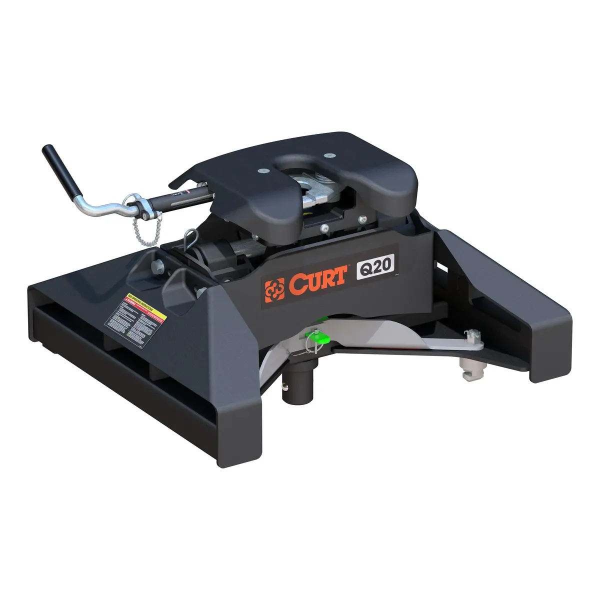 Curt 16075 Q20 5Th Wheel Hitch For Nissan Titan Xd Puck System, 20,000 Lbs. 1