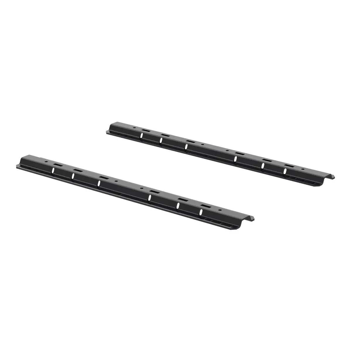 Curt 16104 Industry-Standard Gloss Black 5Th Wheel Hitch Rails 1