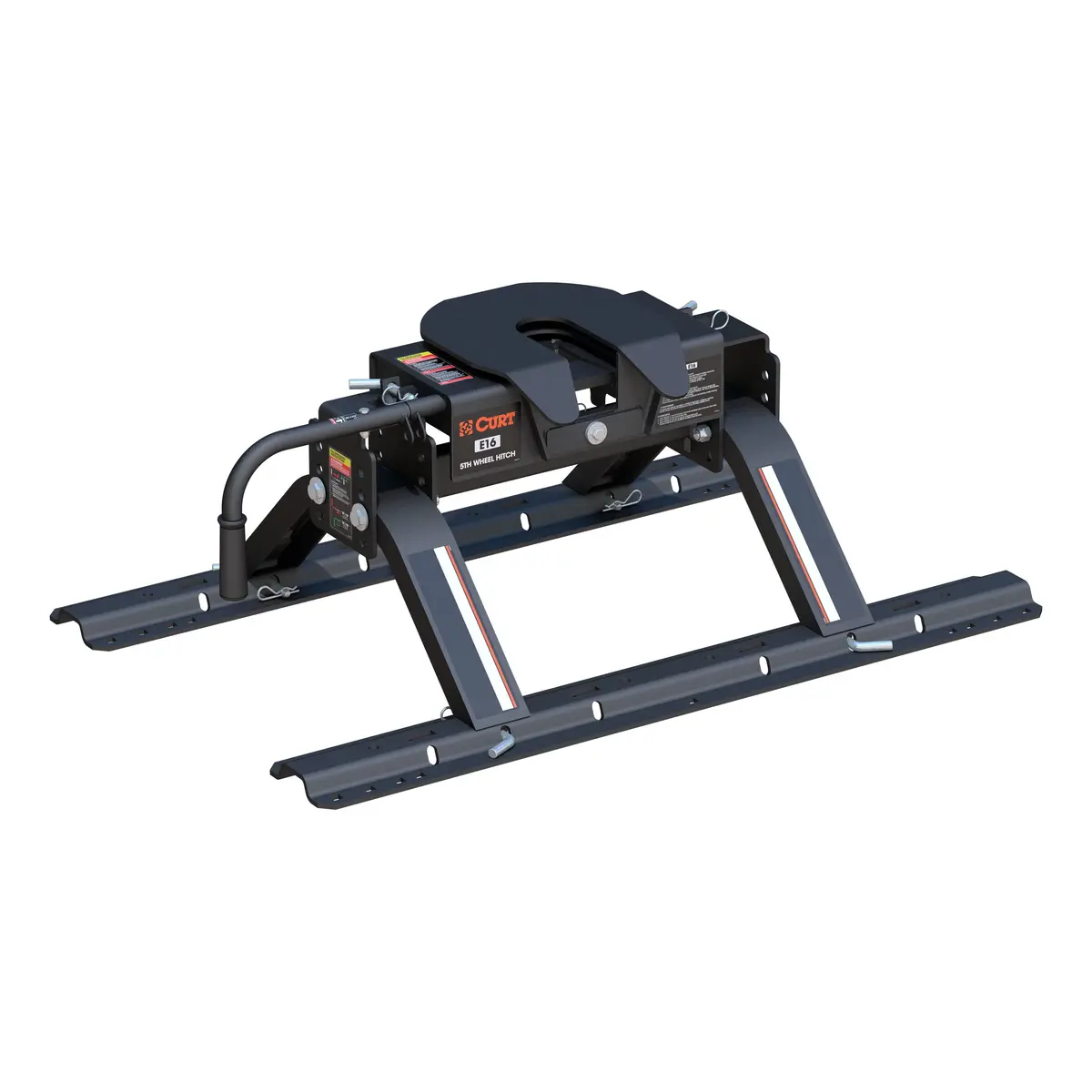 Curt 16116 E16 5Th Wheel Hitch With Base Rails, 16,000 Lbs 1
