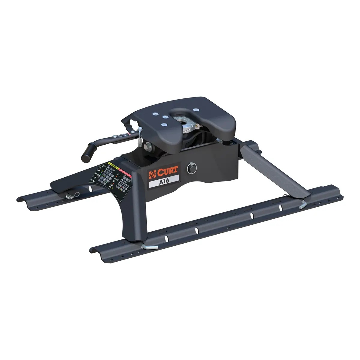Curt 16121 A16 5Th Wheel Hitch With Base Rails, 16,000 Lbs. 1