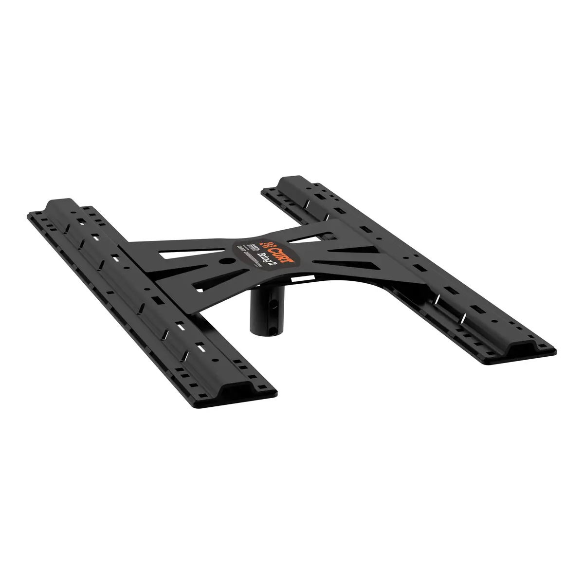 Curt 16210 X5 Gooseneck To 5Th Wheel Adapter For Double Lock Hitches, Industry-Standard Base Rails, 20,000 Lbs 1