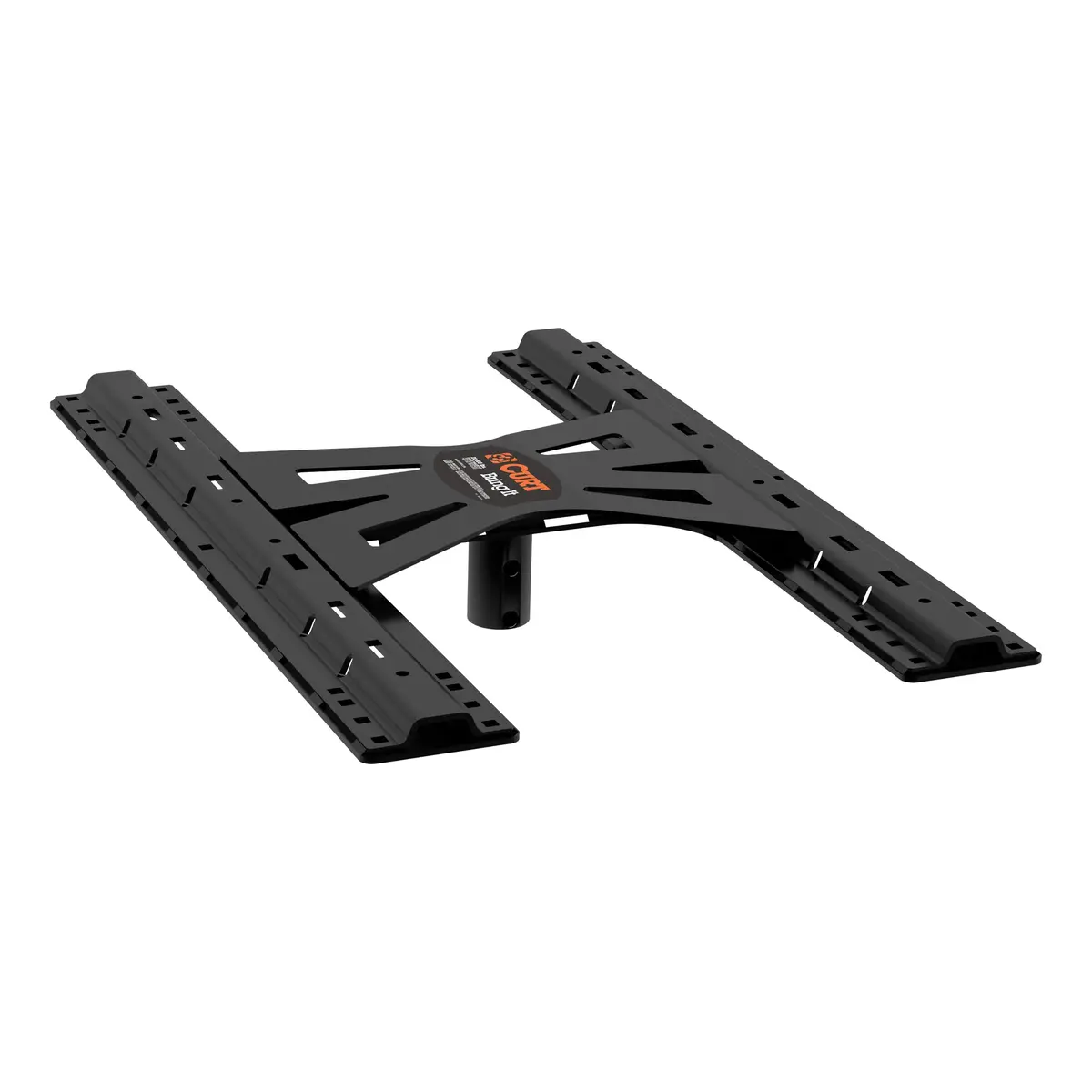 Curt 16220 X5 Gooseneck To 5Th Wheel Adapter For Double Lock Ezr Hitches, Industry-Standard Base Rails, 20,000 Lbs 1