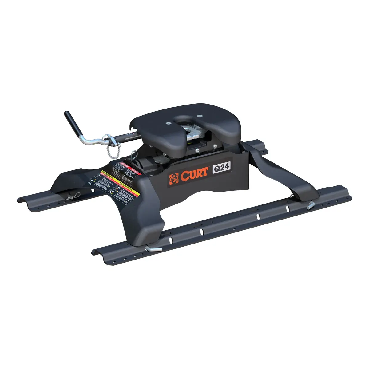 Curt 16246 Q24 5Th Wheel Hitch With Base Rails, 24,000 Lbs. 1