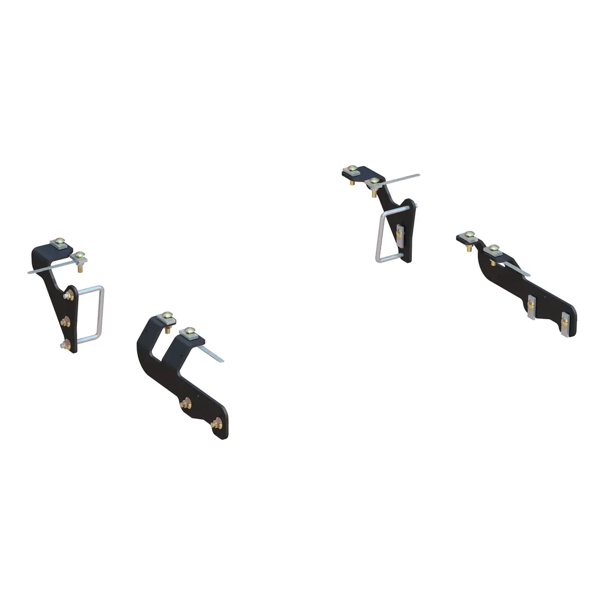 Curt 16307 5Th Wheel Installation Brackets, Select Ram 1500 1