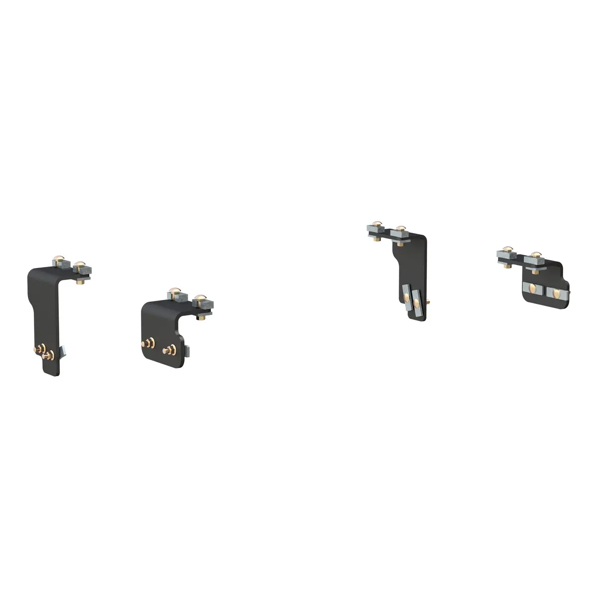 Curt 16470 5Th Wheel Installation Brackets, Select Nissan Titan 1
