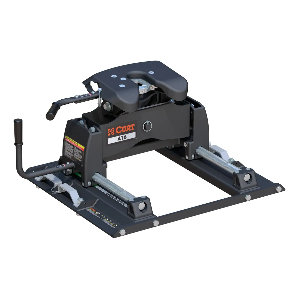 Curt 16675 A16 5Th Wheel Slider Hitch For Ford Puck System, Short Bed Trucks, 16,000 Lbs. 1