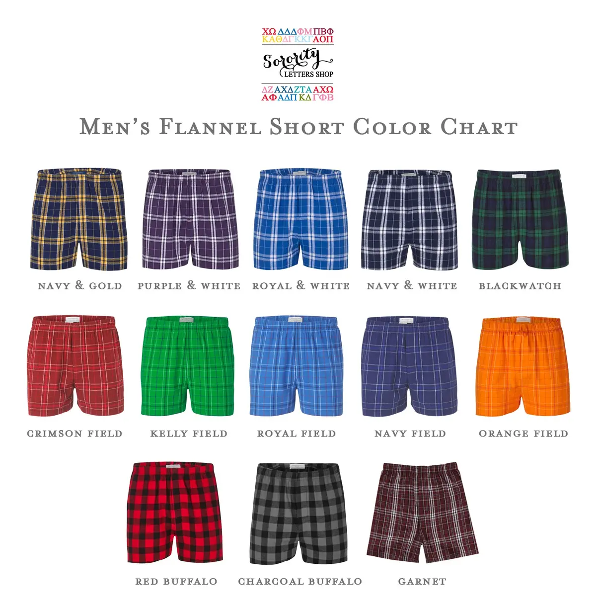 Lambda Phi Epsilon Pajama Bottom Shorts-Boxers 4