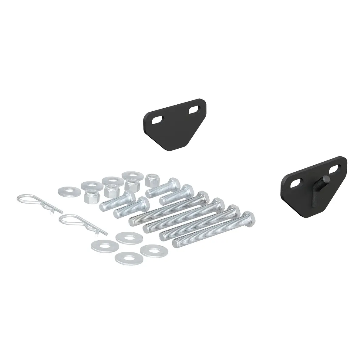 Curt 17005 Weight Distribution Hitch Bolt-On Hookup Brackets 1