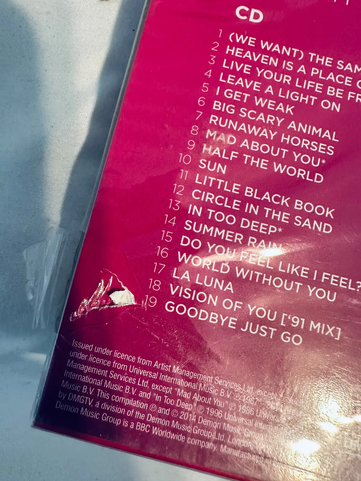Belinda Carlisle - The Collection Cd / Dvd Ft: 18 Music Videos. New 2