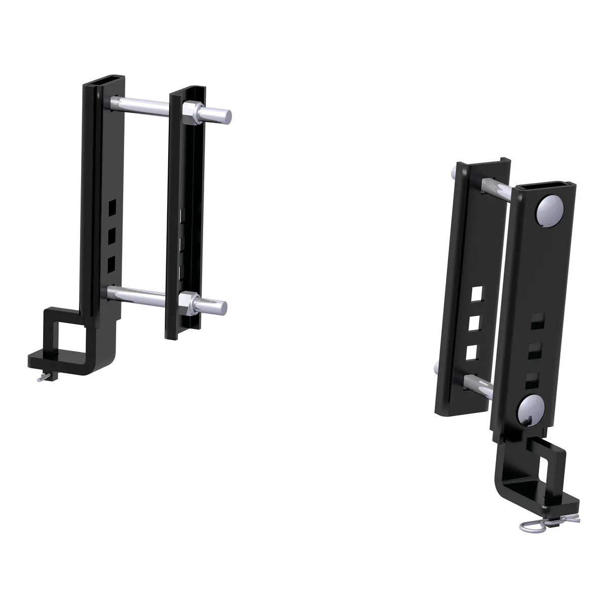 Curt 17508 Replacement Trutrack Weight Distribution Hitch Adjustable Support Brackets For 6-Inch Trailer Frames 1
