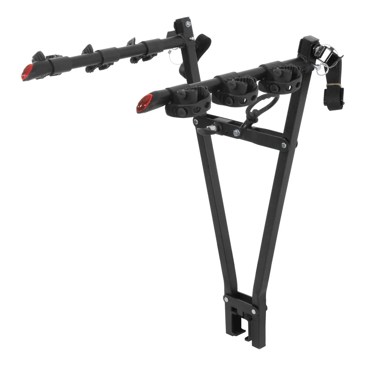Curt 18013 Clamp-On Hitch Bike Rack, Fits 2-Inch Ball Mount Shank, 3 Bicycles 1