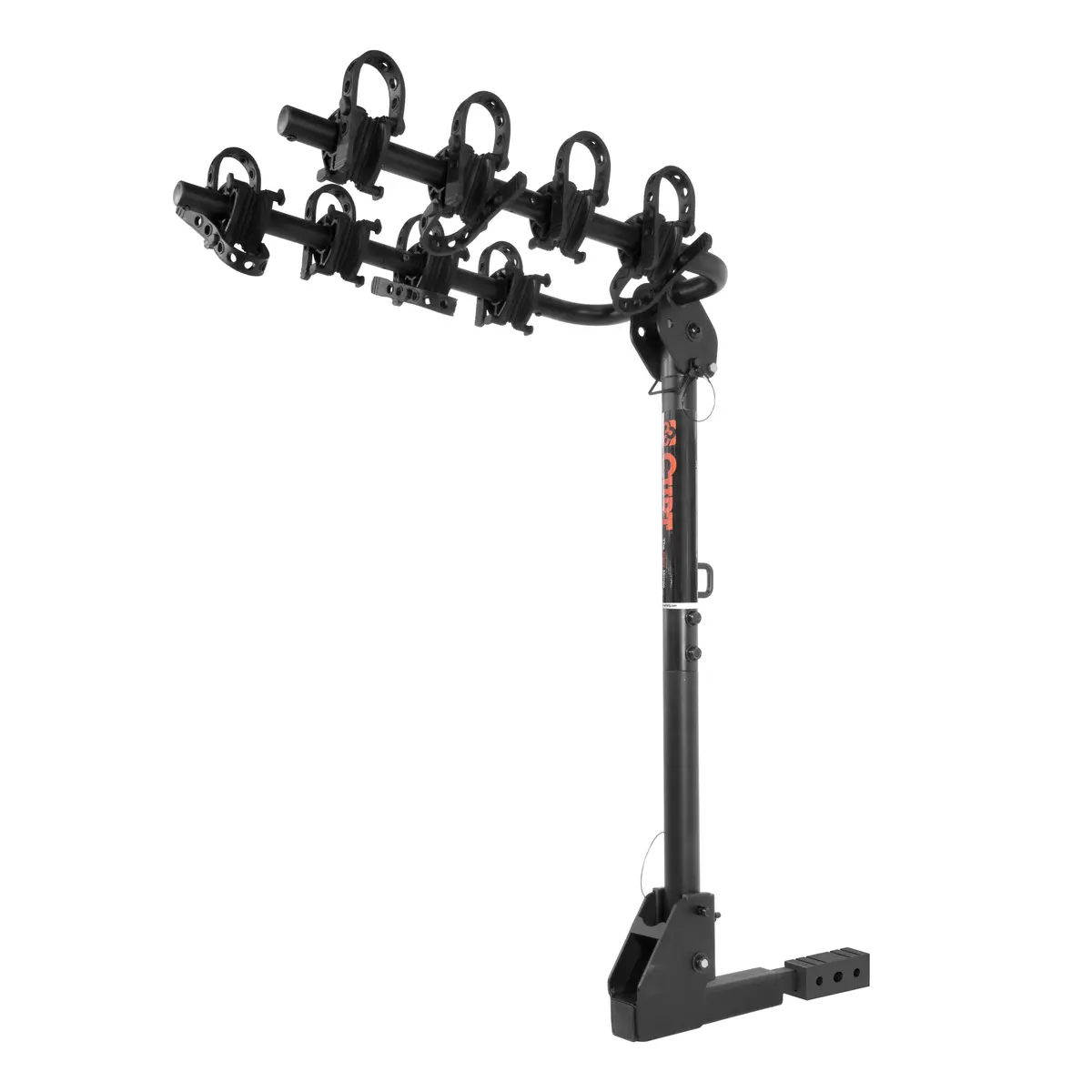 Curt 18030 Extendable Hitch Bike Rack, Fits 1-1/4-Inch Or 2-Inch Receiver, 2 Or 4 Bicycles 1