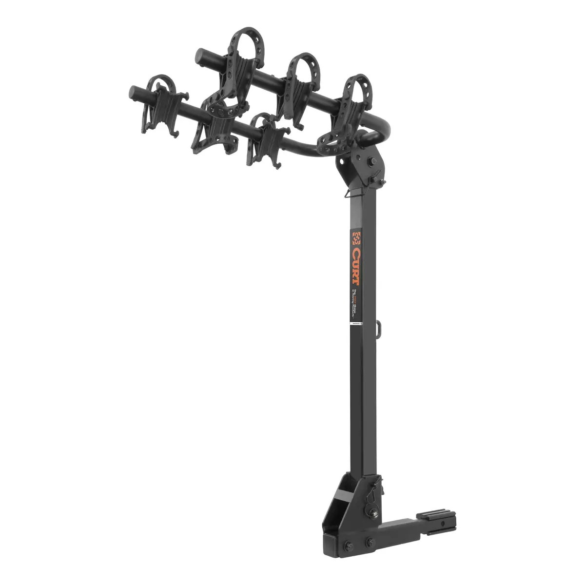 Curt 18033 Hitch Bike Rack, Fits 1-1/4-Inch Or 2-Inch Receiver, 3 Bicycles 1