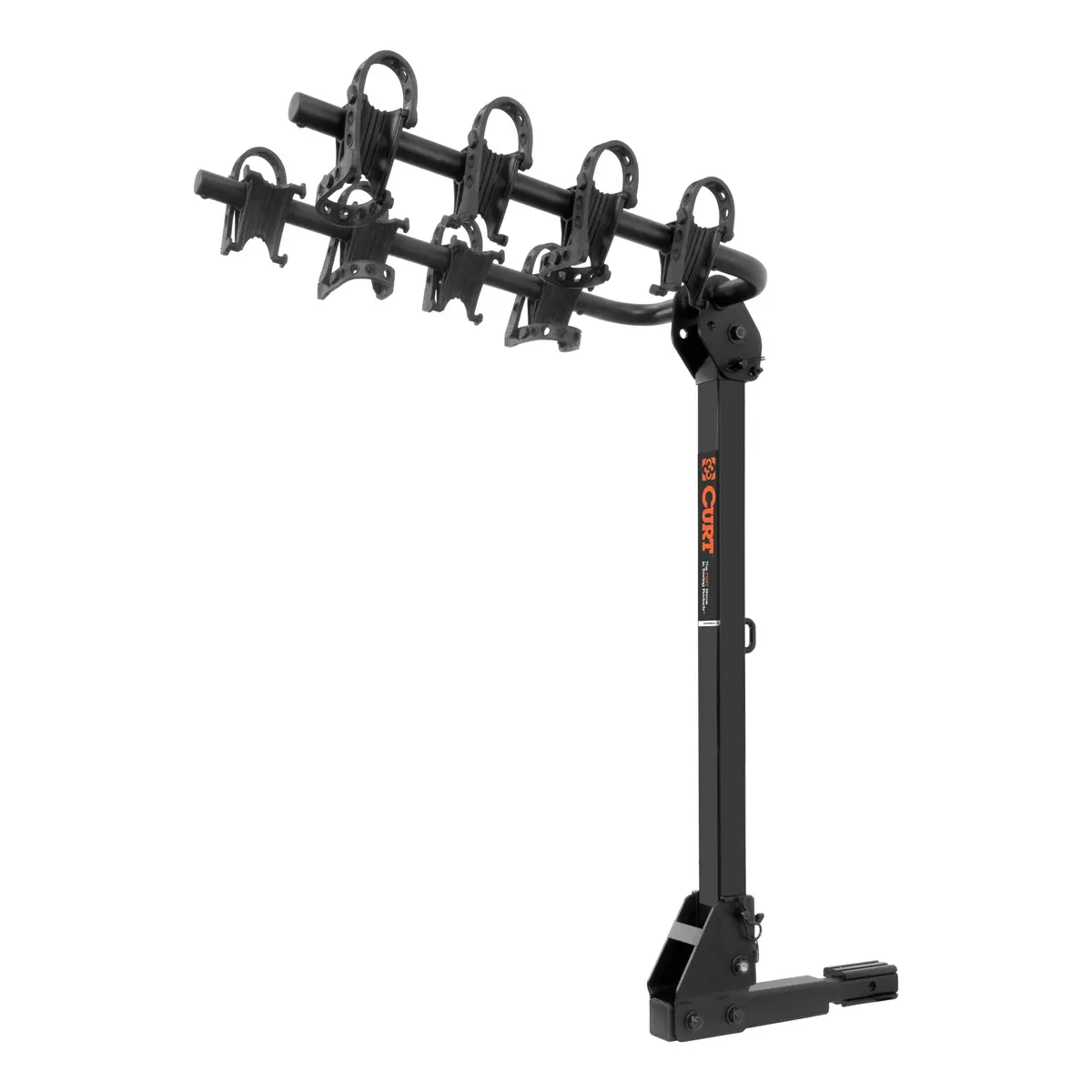 Curt 18034 Hitch Bike Rack, 4 Bikes, Fits 1-1/4-Inch Or 2-Inch Receiver 1