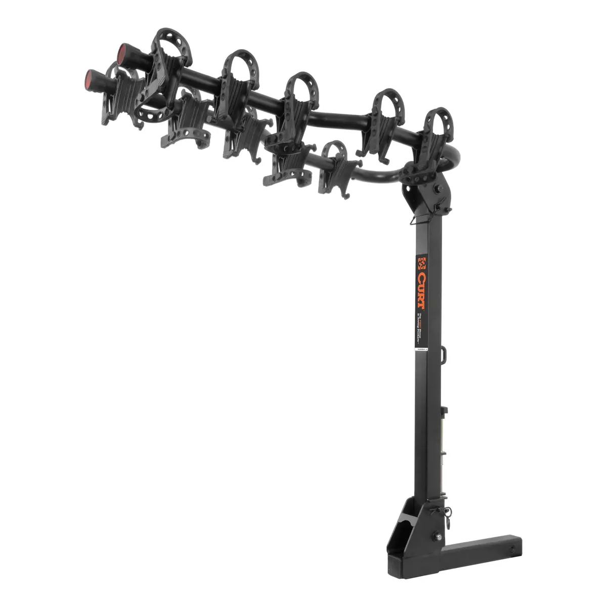 Curt 18065 Premium Hitch Bike Rack, Fits 2-Inch Receiver, 5 Bicycles 1