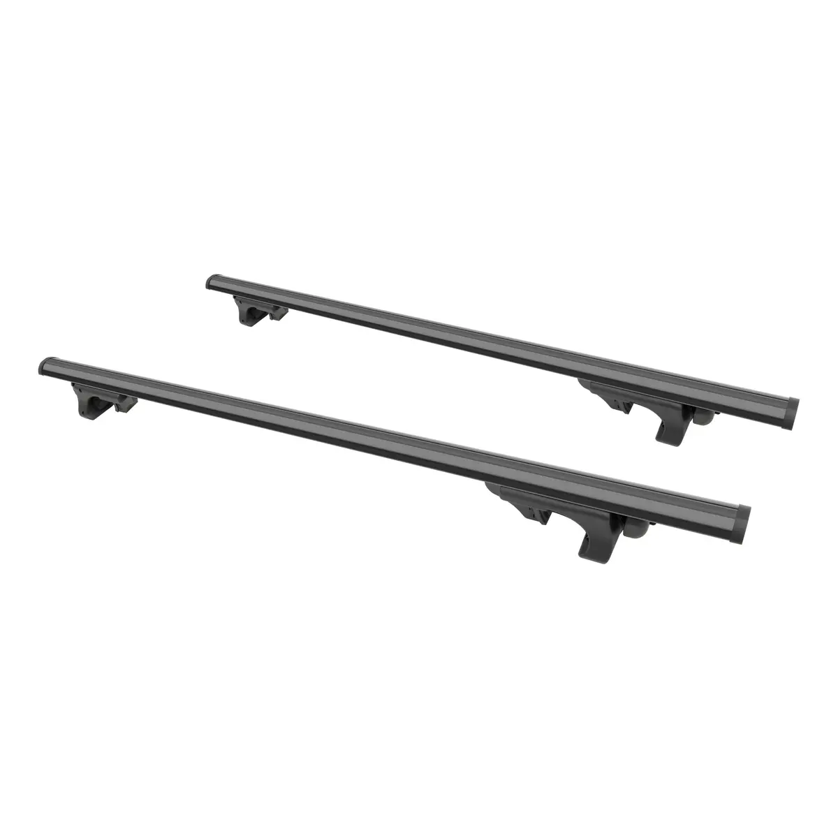 Curt 18118 53-3/8-Inch Black Aluminum Universal Roof Rack Cross Bars, 2-Pack 1