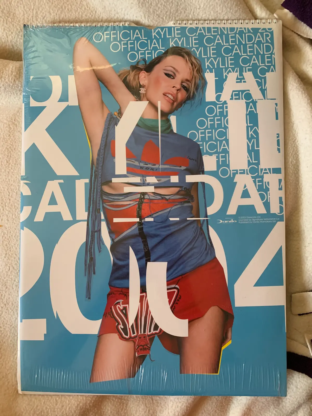 Kylie Minogue - 2004 Import Official Calendar  New/Sealed 1