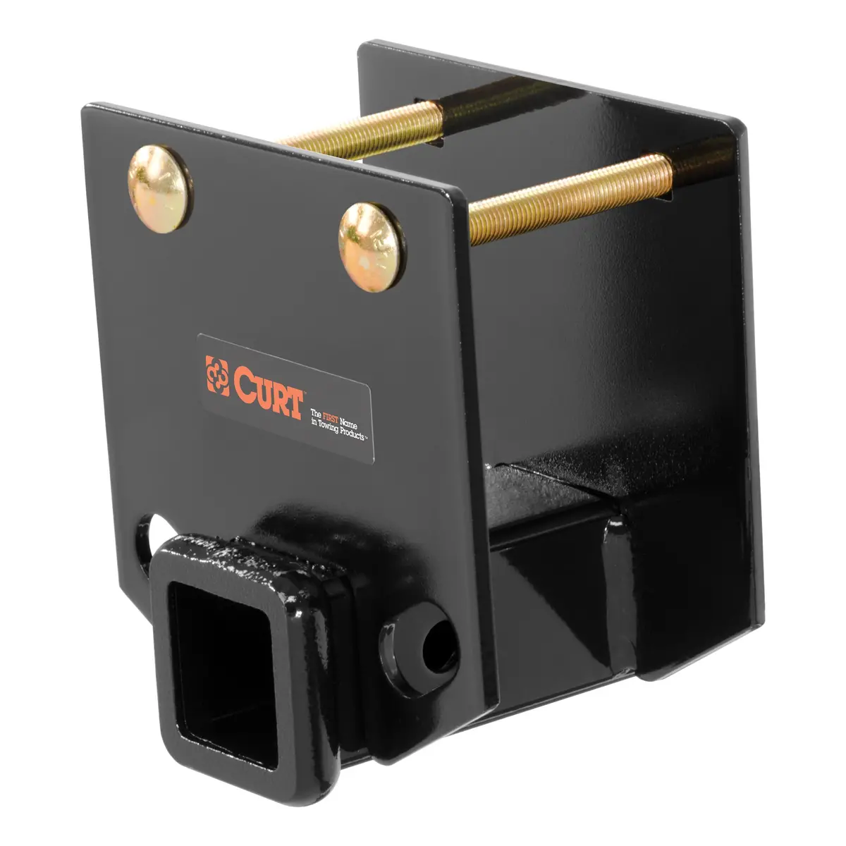 Curt 19100 Camper Hitch Rv Bumper Hitch, Fits 4-Inch Beam, 2-Inch Receiver, 3,500 Lbs. 1