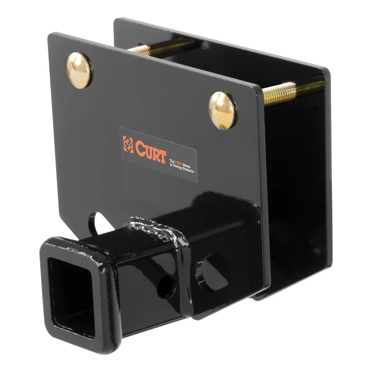 Curt 19101 Camper Hitch Rv Bumper Hitch For 2-Inch X 4-Inch Rv Bumper, 2-Inch Receiver, 3,500 Lbs. 1