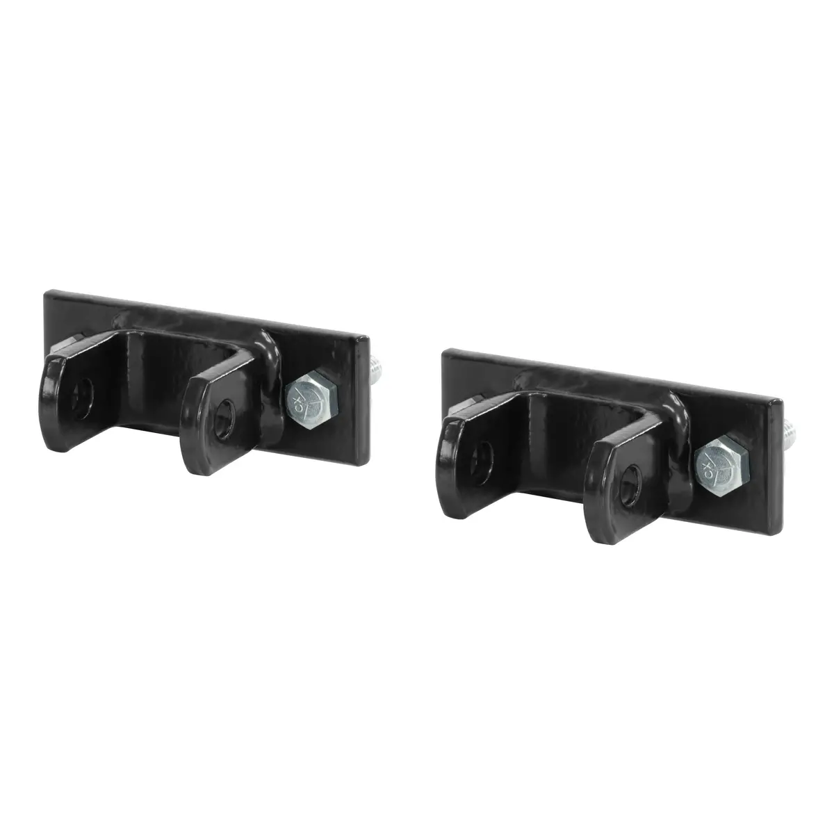 Curt 19748 Adjustable Tow Bar Bumper Brackets 1