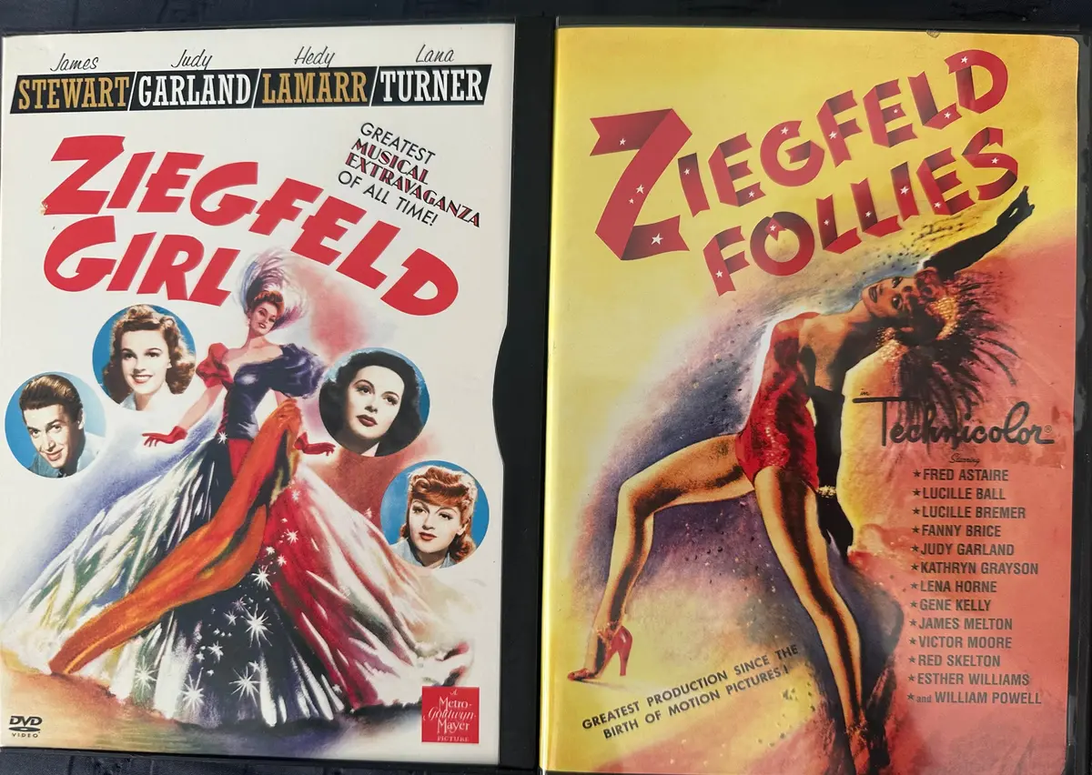 Ziegfeld Follies &  Ziegfeld Girl Dvds - Used 1