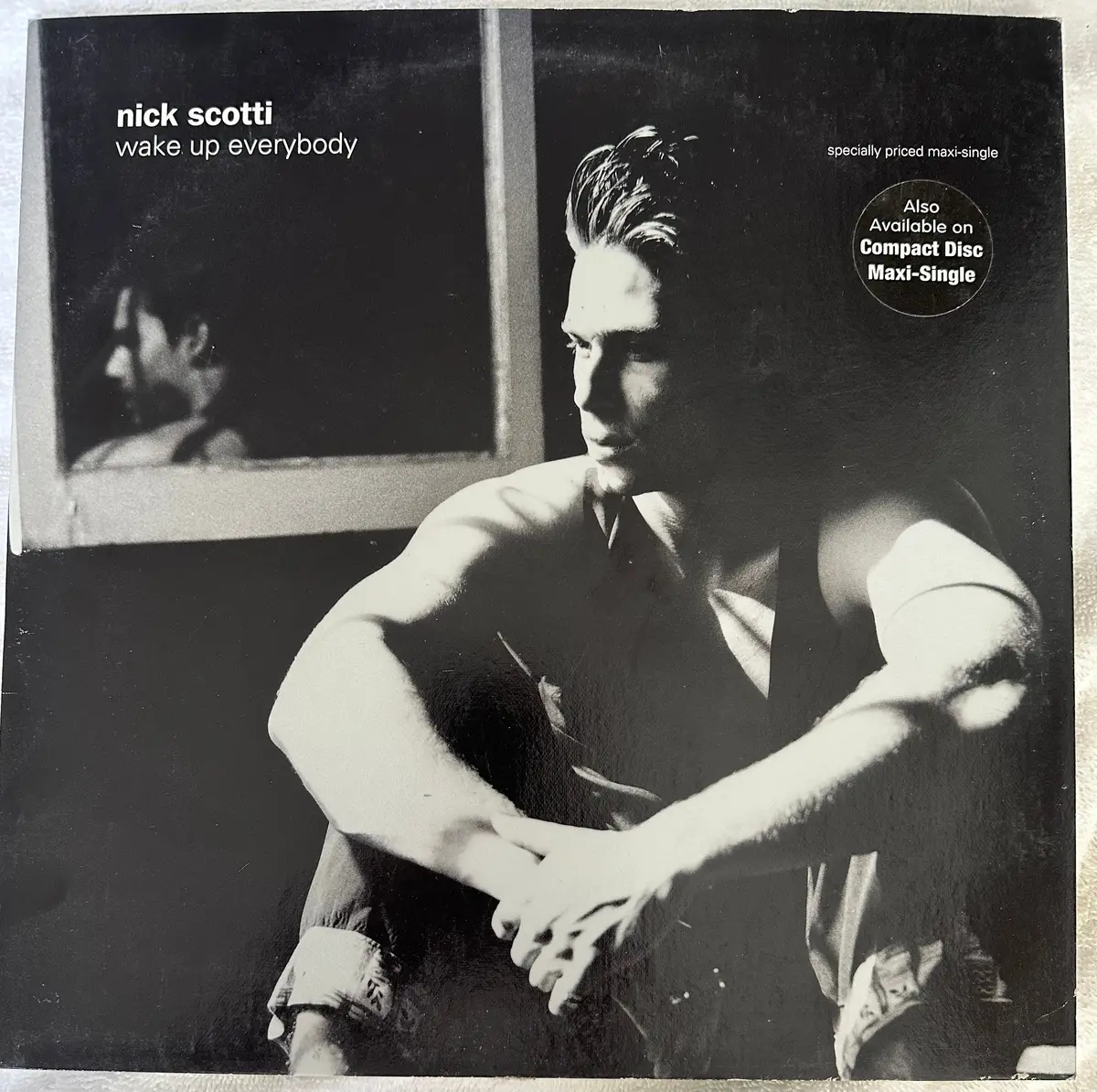 Nick Scotti  - Wake Up Everybody - 12" Single Lp Vinyl (Promo) Used 1