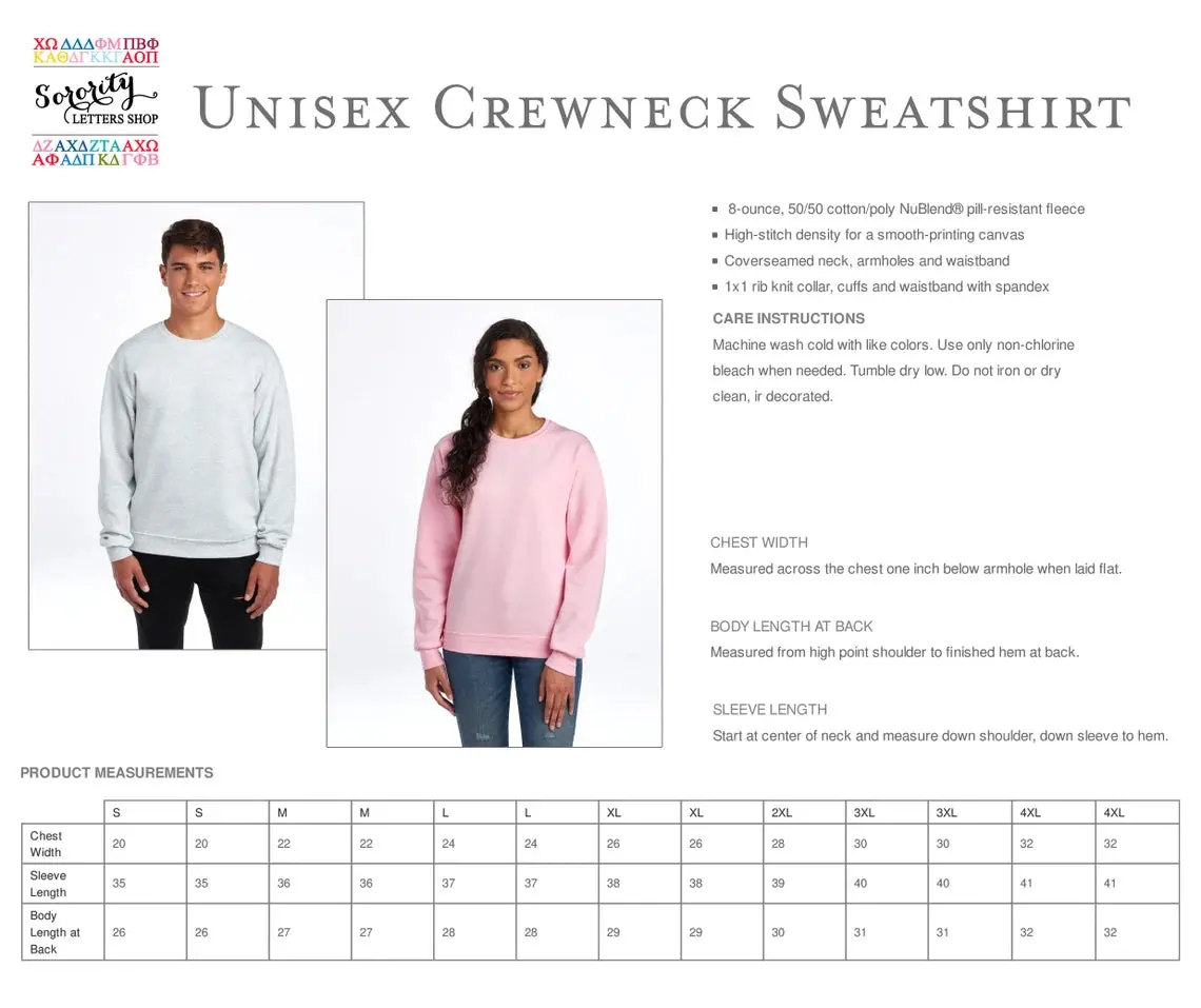 Alpha Phi 1872 Avenue Crewneck 4
