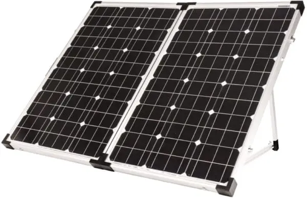 Gp-Psk-130: 130 Watt / 6.6 Amp Portable Solar Kit W. 10A Controller 1