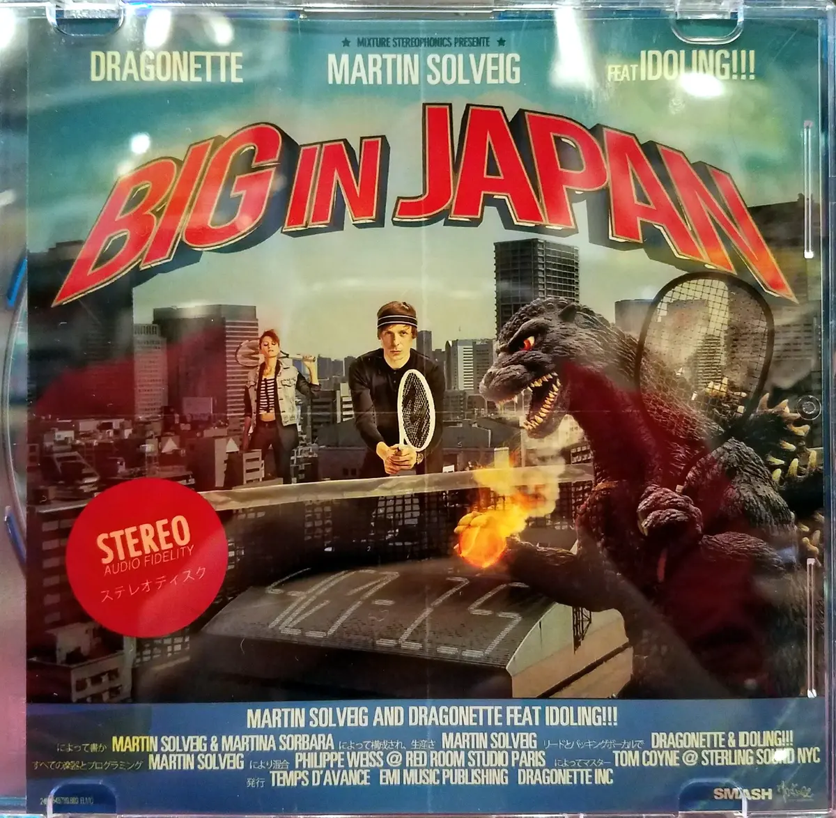 Martin Solveig & Dragonette Feat. Idoling!!! - Big In Japan - Remix Cd Single 1