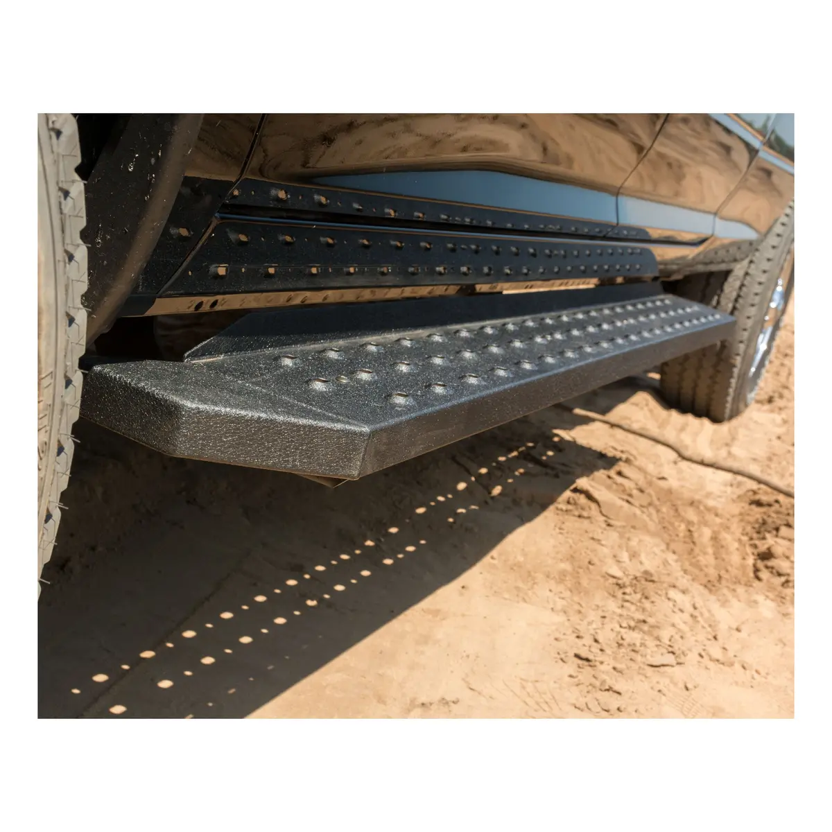 Aries 2055552 Ridgestep Black Steel 85-Inch Truck Running Boards, Select Ford Ranger Crew Cab 1