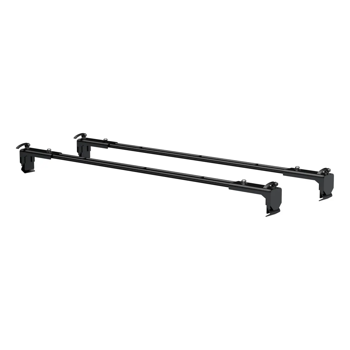 Aries 2070450 Black Steel Jeep Wrangler Jk Roof Rack Cargo Bracket Base Rails 1