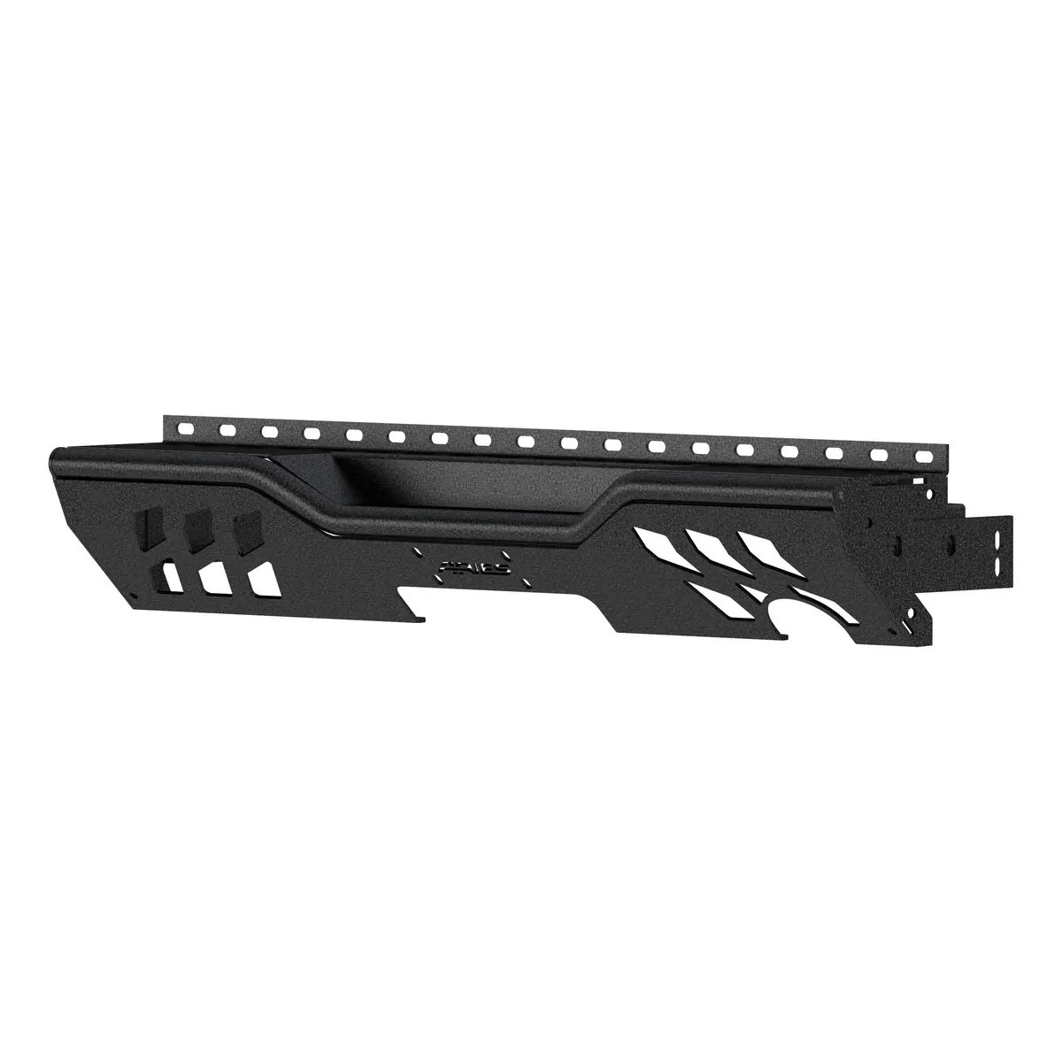 Aries 2081020 Trailchaser Black Aluminum Rear Jeep Wrangler Jk Bumper Center Section Only 1