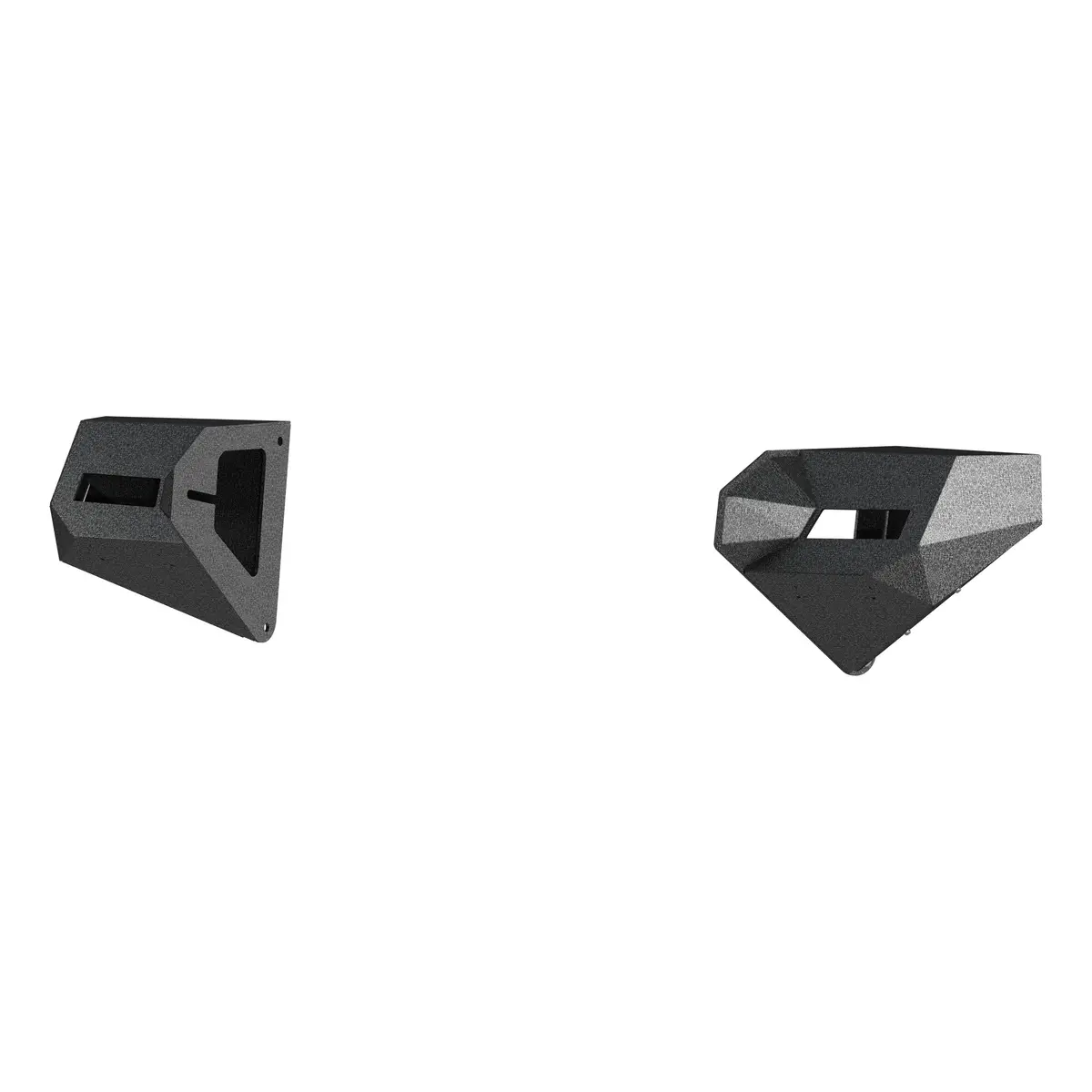 Aries 2081208 Trailchaser Black Steel Front Jeep Wrangler Jl Bumper Corners Only 1