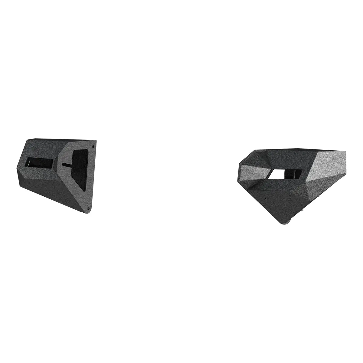Aries 2081209 Trailchaser Black Aluminum Front Jeep Wrangler Jl Bumper Corners Only 1