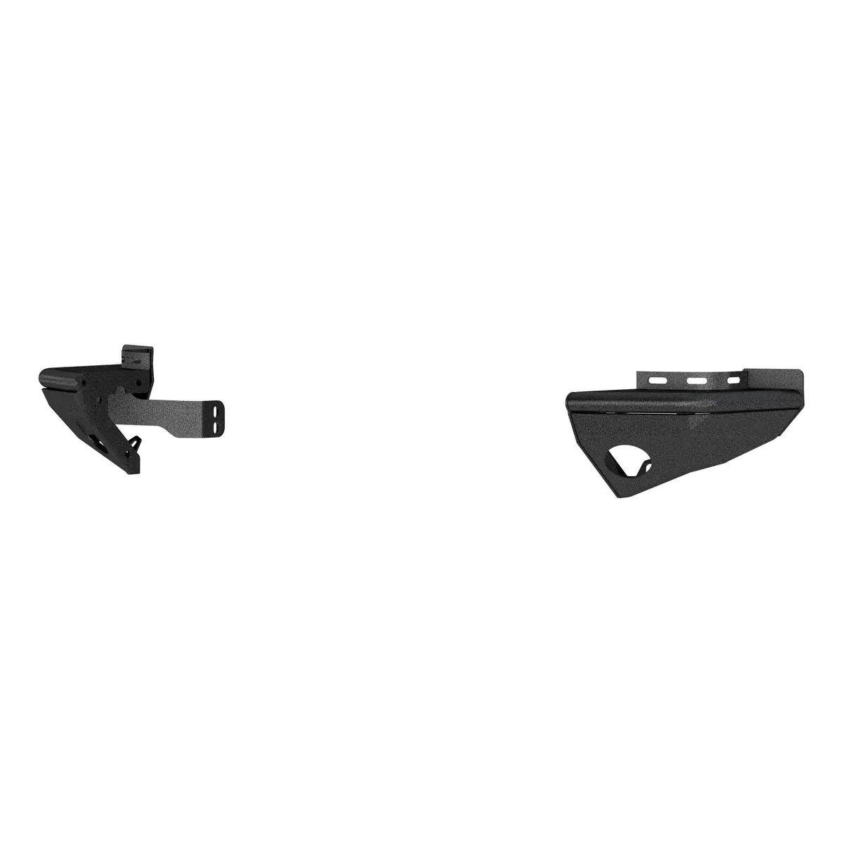 Aries 2081221 Trailchaser Black Aluminum Rear Jeep Wrangler Jk Bumper Corners Only 1