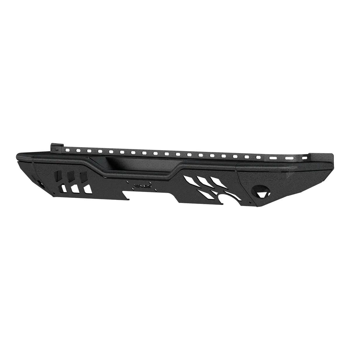 Aries 2082038 Trailchaser Black Steel Jeep Wrangler Jk Rear Bumper 1