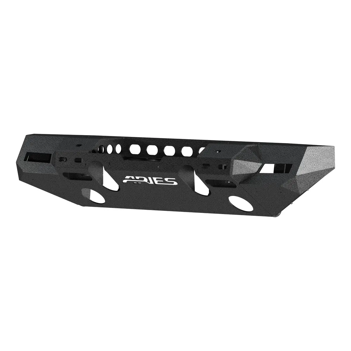 Aries 2082072 Trailchaser Black Steel Jeep Wrangler Jl Front Bumper With Winch Mount 1