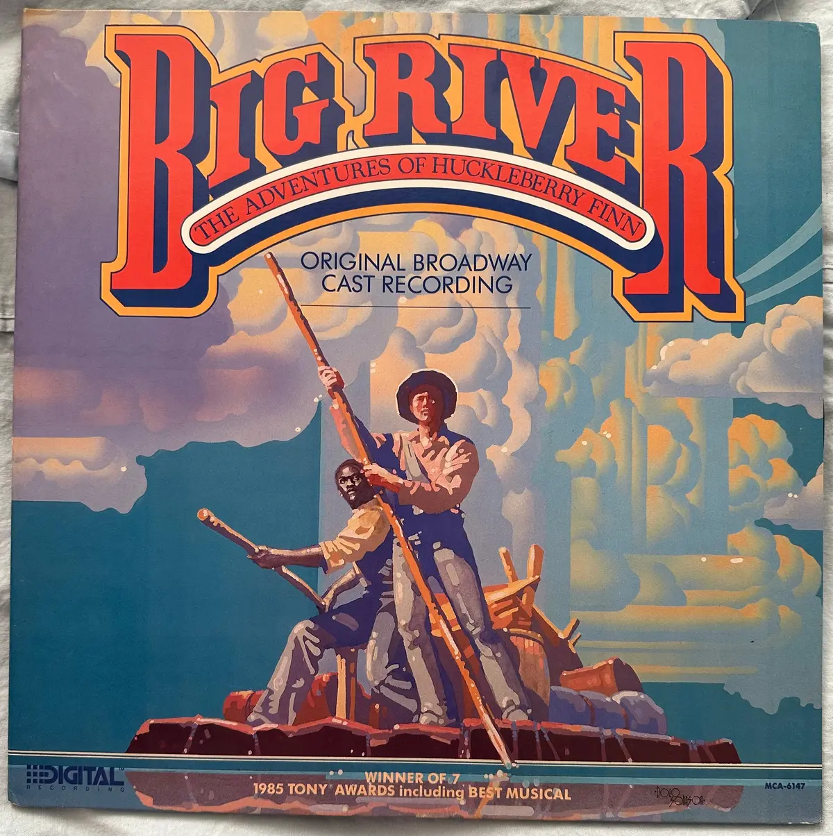 Big River Original Broadway Cast Lp Vinyl Used 1