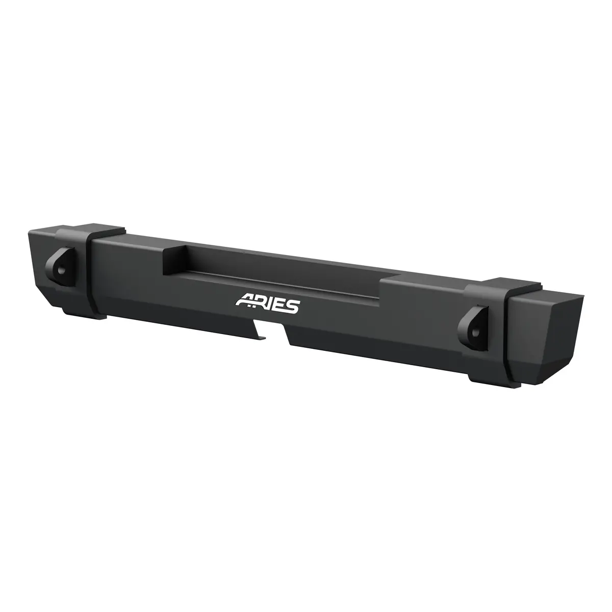 Aries 2157001 Trailcrusher Black Steel Jeep Wrangler Tj Rear Bumper, 9,500 Lbs. Shackle Rating 1