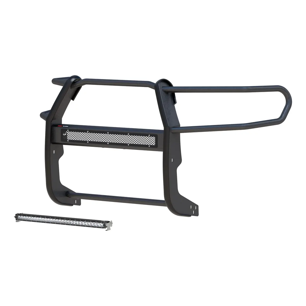 Aries 2170006 Pro Series Black Steel Grill Guard With 30-Inch Led Light Bar, Select Toyota Tacoma 1